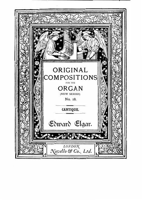 First page of Cantique