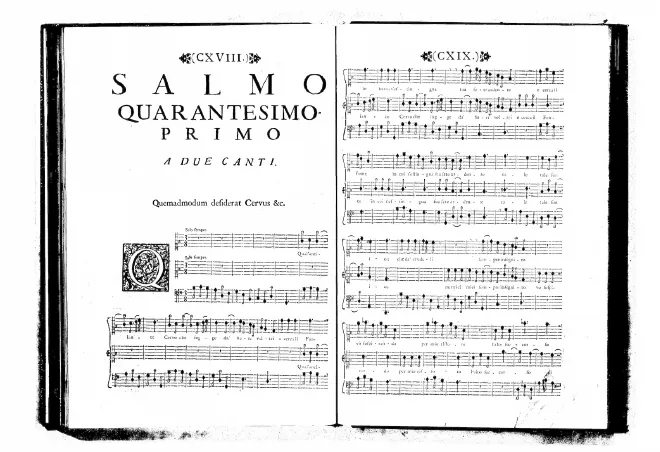 First page of Qual'anelante cervo che fugge