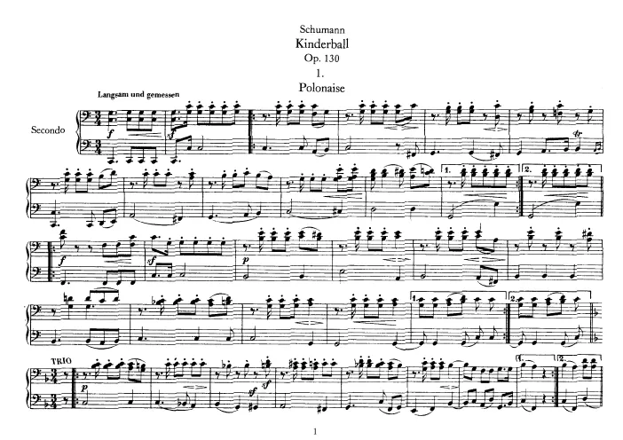 First page of Kinderball