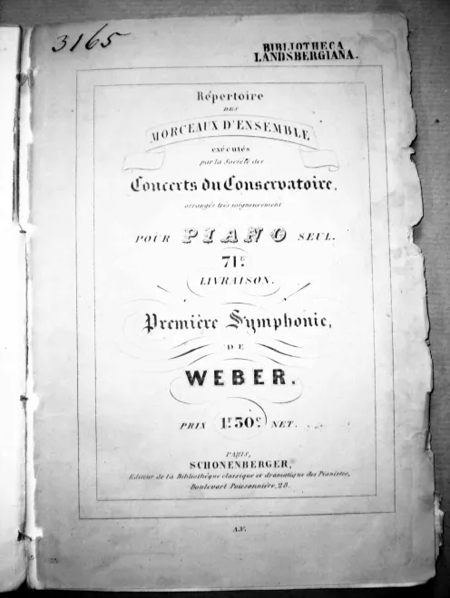 First page of Symphony No.1
