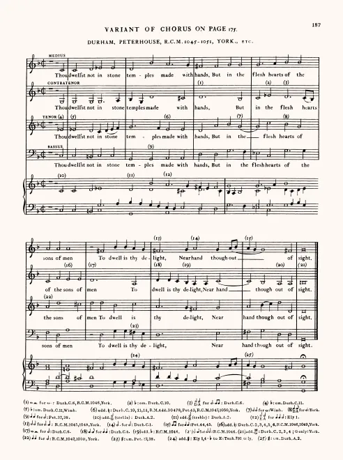 Selections (Variant Passage)