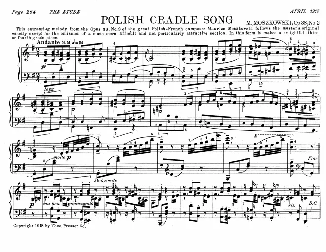 First page of 4 Morceaux