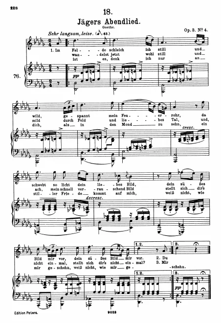 Complete Score (Original/High Voice, )