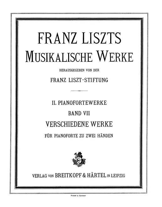 First page of Variation über einen Walzer von Diabelli