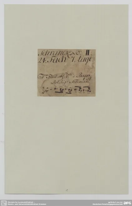 First page of Concerto à 4