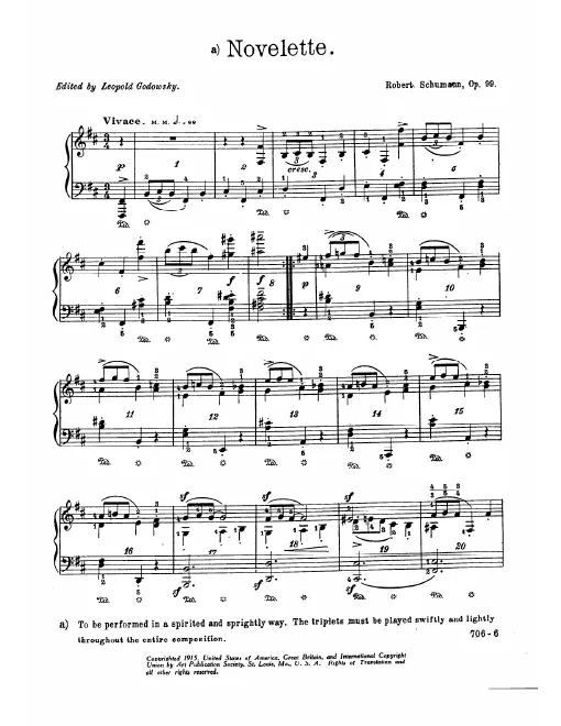 First page of Bunte Blätter