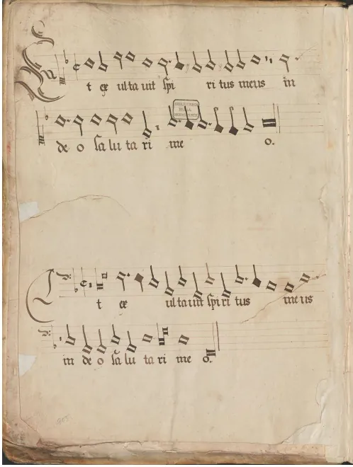 First page of Magnificat sexti toni (i)
