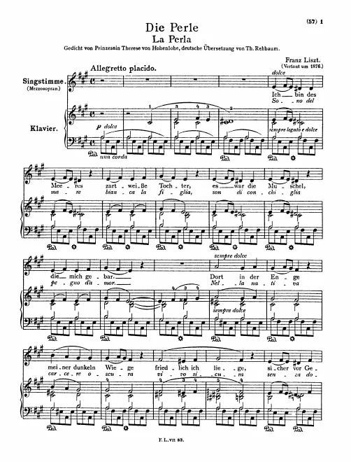 First page of La Perla