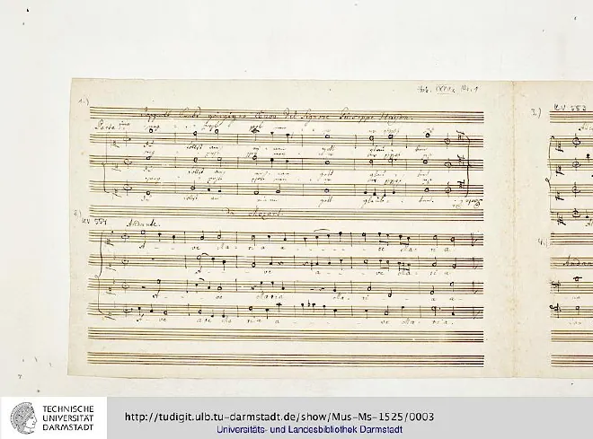 First page of Du sollst an einen Gott glauben