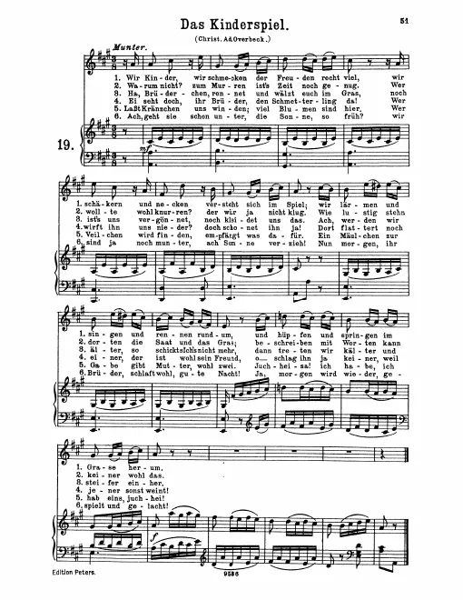 Complete Score (original / high voice, )