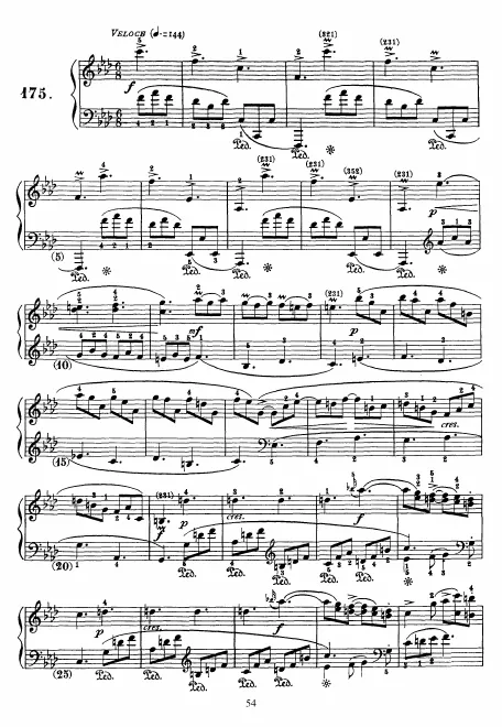 First page of Keyboard Sonata in F minor