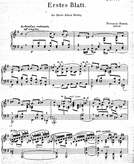 First page of 3 Albumblätter