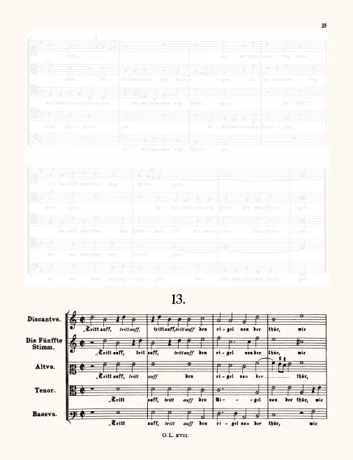 First page of Tritt auff den Rigel von der thür