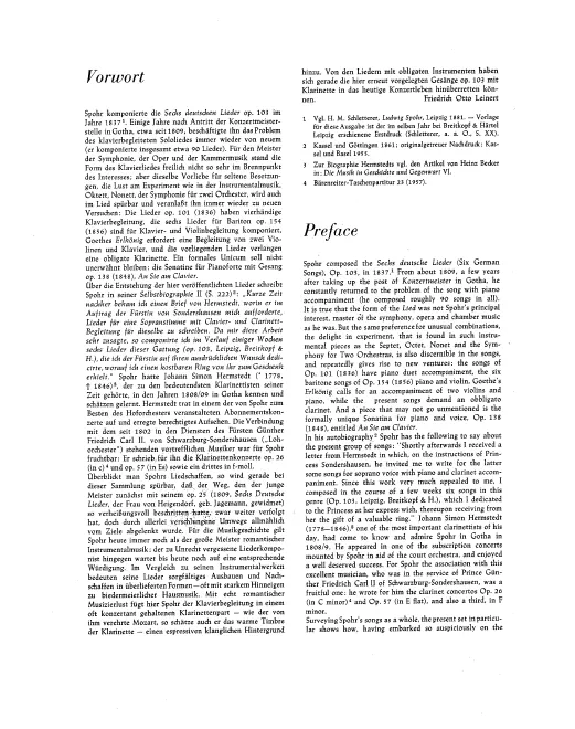 First page of 6 Deutsche Lieder