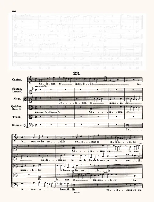 First page of Columna es immobilis