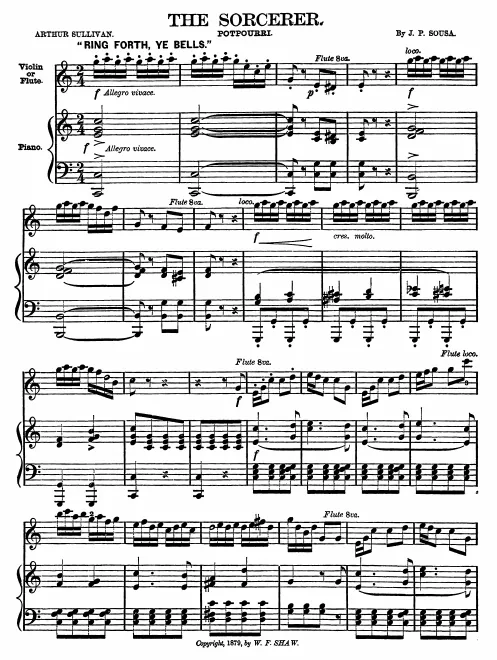 First page of The Sorcerer