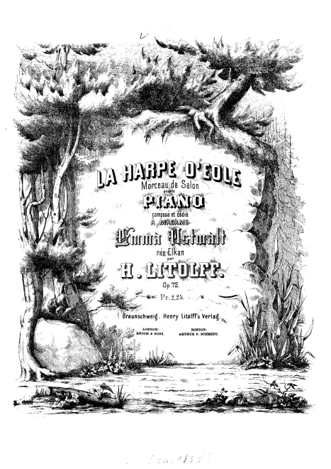 First page of La harpe d'Éole