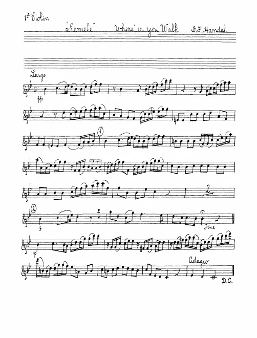 Violins I