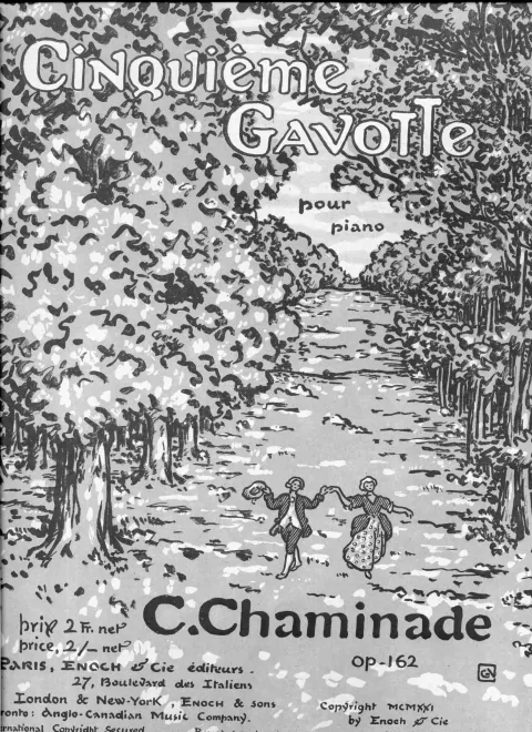 First page of Cinquième gavotte