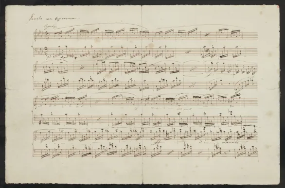 First page of Prelude in A-flat major