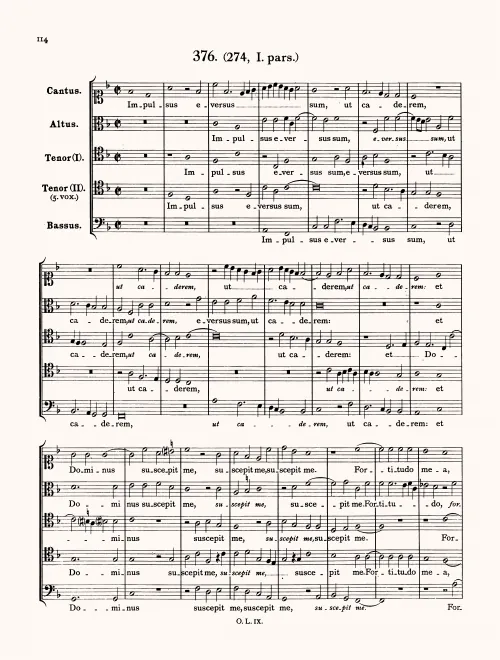 First page of Impulsus eversus sum