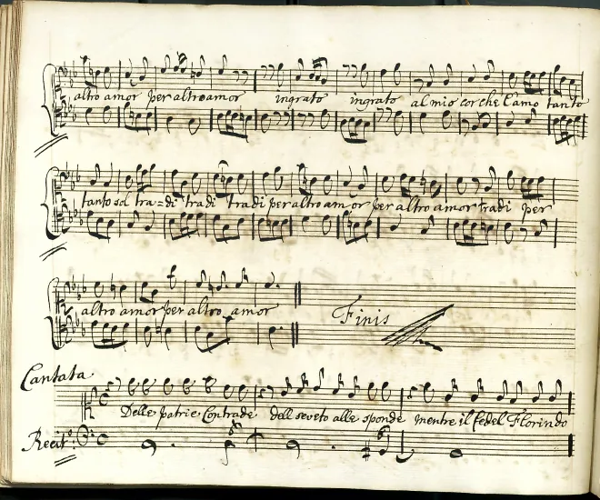 First page of Delle patrie contrade