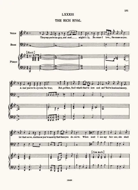First page of They Say You're Angry
