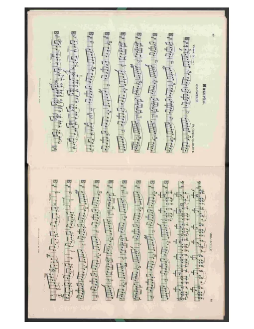 First page of Mazurkas