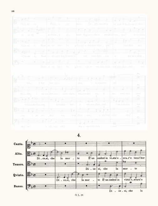First page of Dicesi che la morte