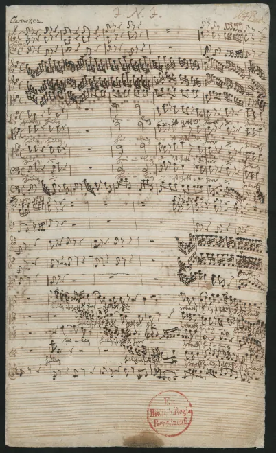 First page of Heilig ist Gott, der Herr Zebaoth