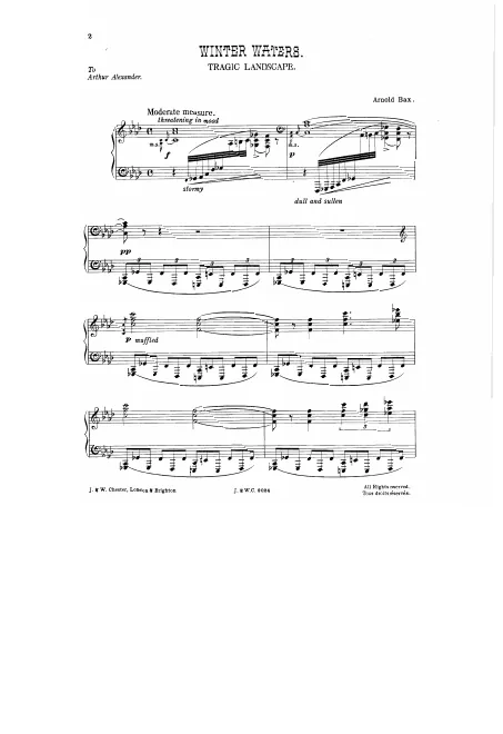 First page of Winter Waters