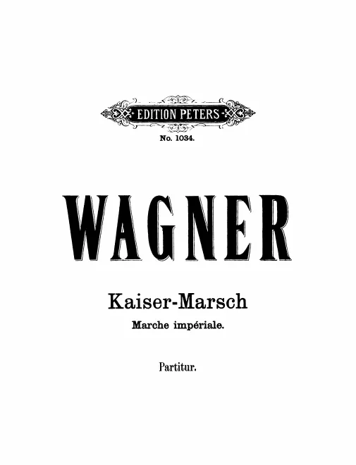 First page of Kaisermarsch