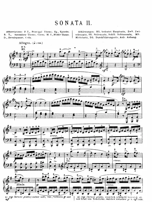 First page of Piano Sonata No.5