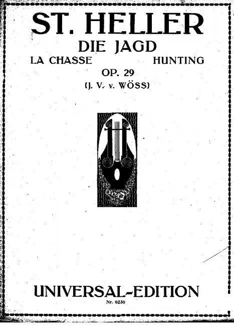 First page of La chasse