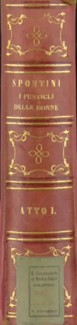 First page of I puntigli delle donne (??)