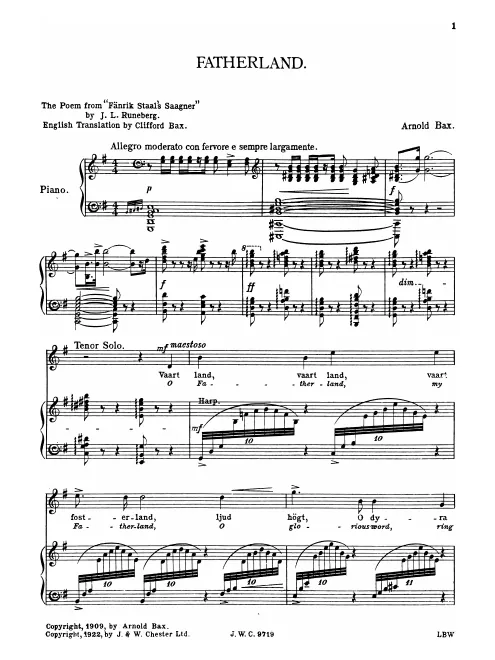 First page of Fatherland