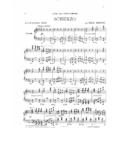 First page of Piano Sonata No.1