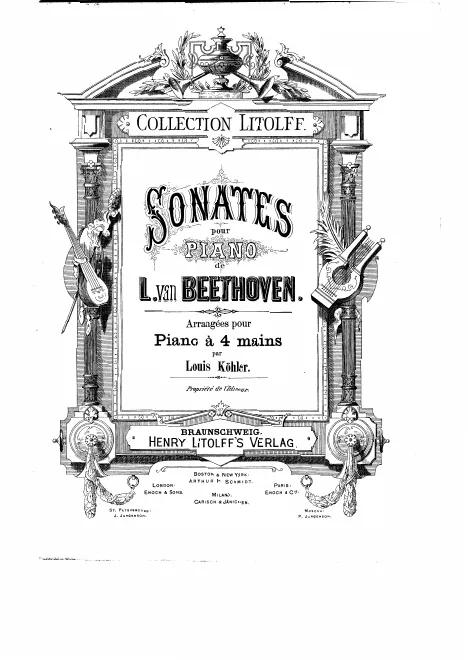 First page of Piano Sonata No.6