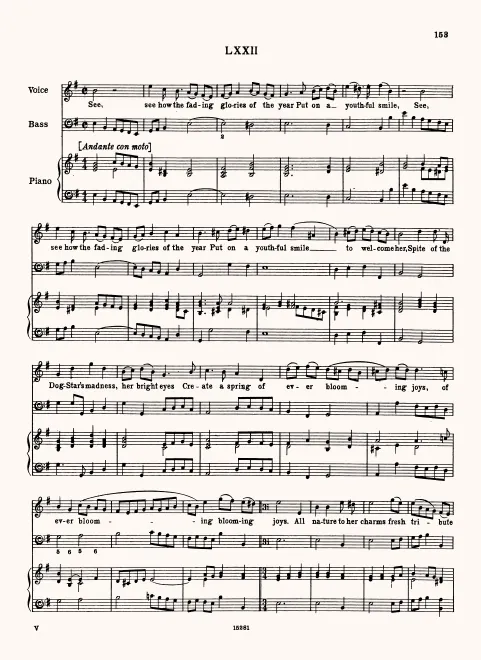 First page of See How the Fading Glories of the Year