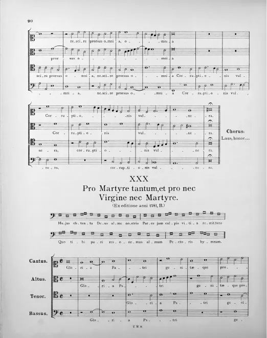 First page of Hujus obtentu Deus alme nostris