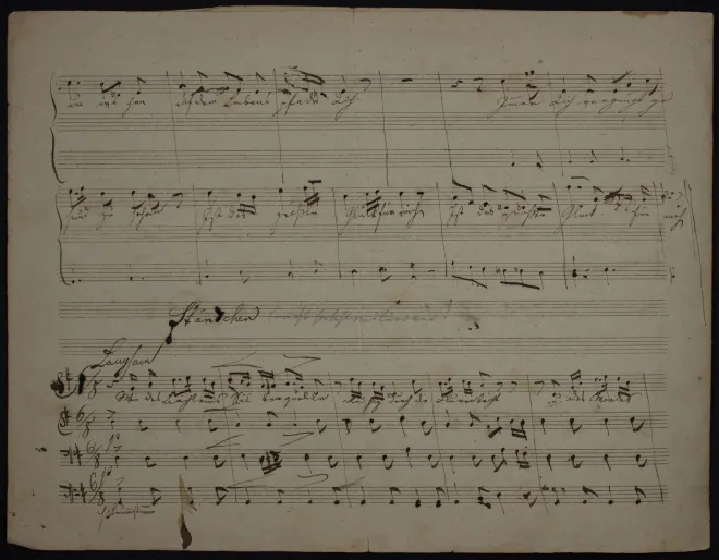 First page of Ständchen