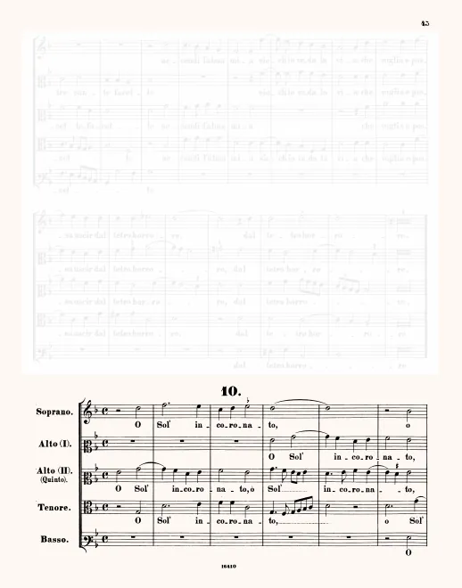 First page of O Sol' incoronato