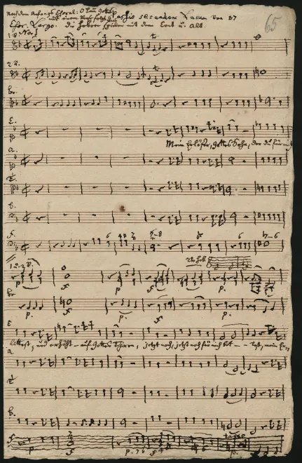First page of Lukas-Passion