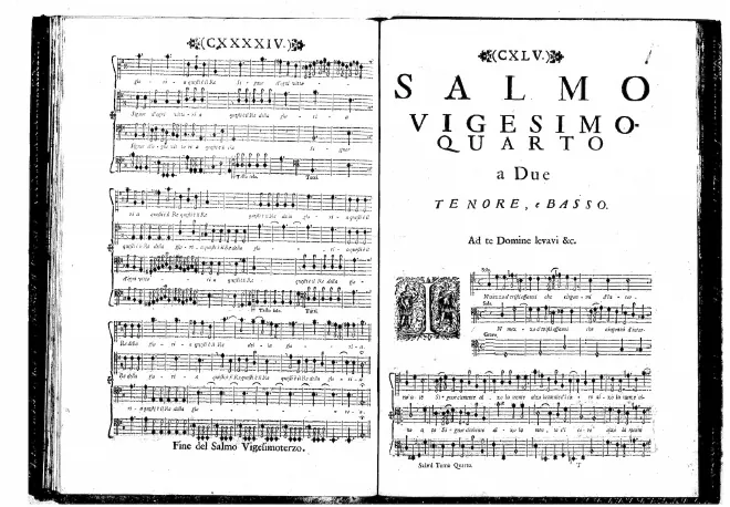 First page of In mezzo a' tristi affanni