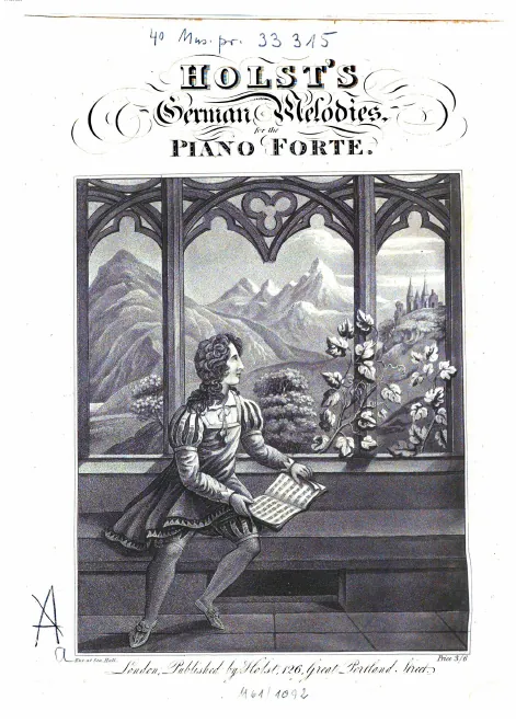 First page of German Melodies