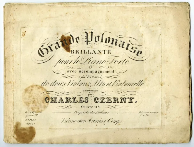 First page of Grande Polonaise brillante