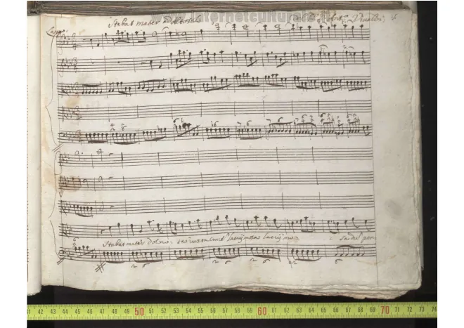 First page of Stabat Mater