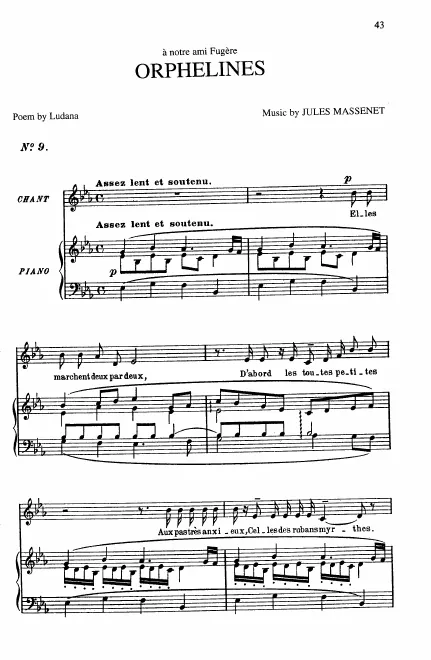 First page of Orphelines