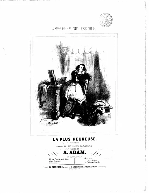 First page of La plus heureuse