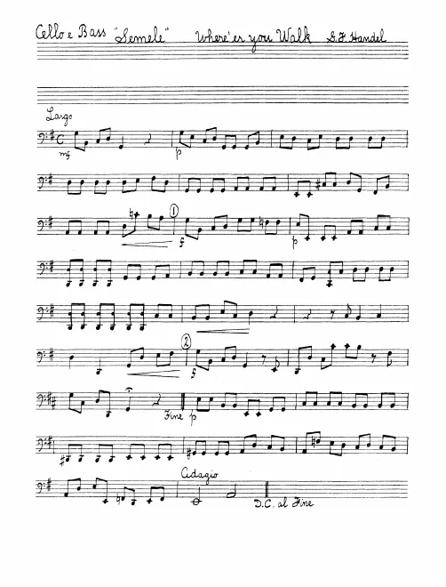 Cellos/Basses